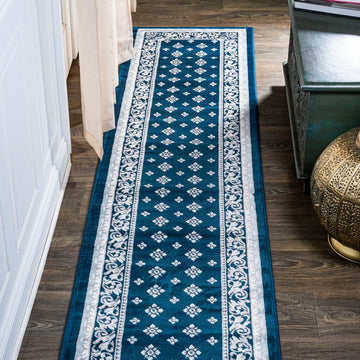 Acanthus French Border Area Rug